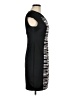 Connected Apparel Graphic Black Casual Dress Size 6 - photo 4