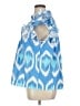 Oliphant 100% Cotton Blue Short Sleeve Blouse Size XL - photo 5