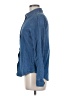 Zara 100% Cotton Blue Denim Jacket Size M - photo 5