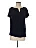 Talbots 100% Cotton Blue Short Sleeve Top Size M - photo 1