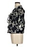 CeCe 100% Cotton Black Short Sleeve Blouse Size M - photo 5