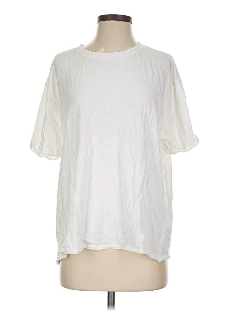 Pre-owned We The Free Short Sleeve T-shirt In Ivory