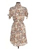Monteau Floral Tan Casual Dress Size M - photo 2