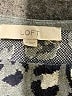 Ann Taylor LOFT Animal Print Gray Pullover Sweater Size M - photo 7