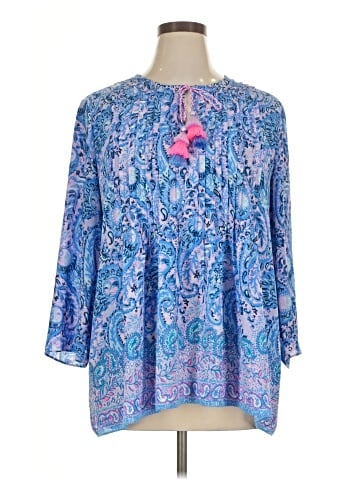 Lilly Pulitzer 3/4 Sleeve Blouse (view 1)