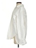 Zara Ivory Long Sleeve Button-Down Shirt Size S - photo 5
