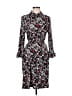 Talbots Print Black Cocktail Dress Size M - photo 1