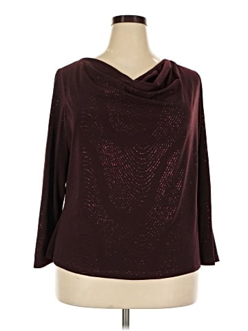 MESMERIZE 3/4 Sleeve Top (view 1)