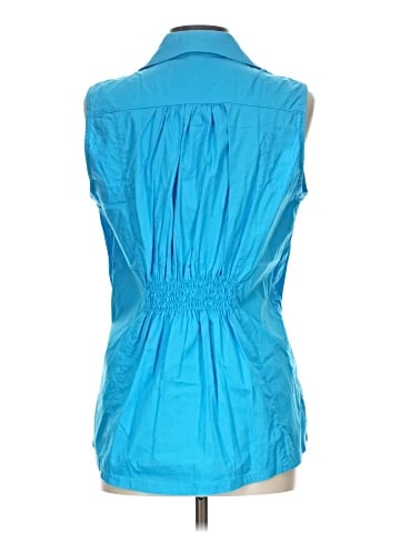 Allison Morgan Sleeveless Button-Down Shirt (view 2)