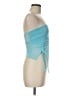 Edikted Teal Sleeveless Top Size M - photo 4