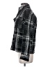Express Plaid Black Jacket Size XXS - photo 5