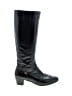 Salvatore Ferragamo 100% Leather Black Boots Size 8 - photo 1