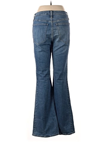 Madewell Skinny Flare Jeans in Fairson Wash (view 2)