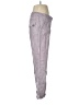 Chico's 100% Linen Chevron-herringbone Silver Linen Pants Size S - photo 4