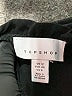 Topshop 100% Polyester Black Short Sleeve Blouse Size 8 - photo 7