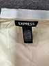 Express 100% Polyester Ivory Long Sleeve Blouse Size L - photo 7