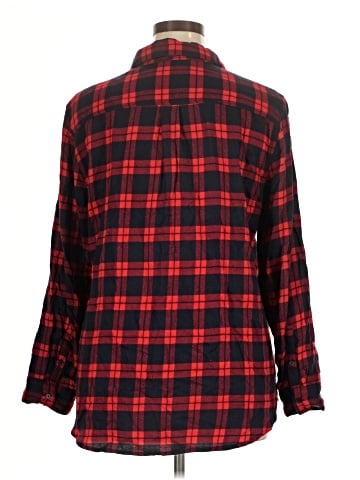 Banana Republic Factory Store Long Sleeve Button-Down Shirt (view 2)