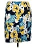 Lyssé Print Blue Casual Skirt Size L - photo 2