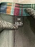 Hue Plaid Teal Casual Pants Size M - photo 7