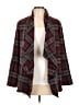 BB Dakota Plaid Burgundy Coat Size L - photo 1