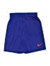 Nike 100% Polyester Blue Athletic Shorts Size 7 - photo 1
