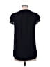 J.Crew 100% Polyester Black Short Sleeve Blouse Size 6 (tall) - photo 2