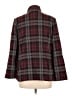 BB Dakota Plaid Burgundy Coat Size L - photo 2