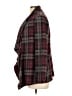 BB Dakota Plaid Burgundy Coat Size L - photo 5