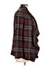 BB Dakota Plaid Burgundy Coat Size L - photo 4