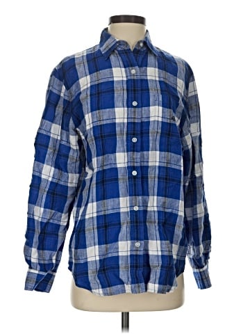 Lauren by Ralph Lauren Long Sleeve Button-Down Shirt (view 1)
