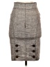 Bebe Gray Formal Skirt Size 0 - photo 2