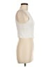 Zara Ivory Sleeveless T-Shirt Size M - photo 4