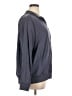 Athleta Animal Print Jacquard Blue Gray Track Jacket Size 1X - photo 4