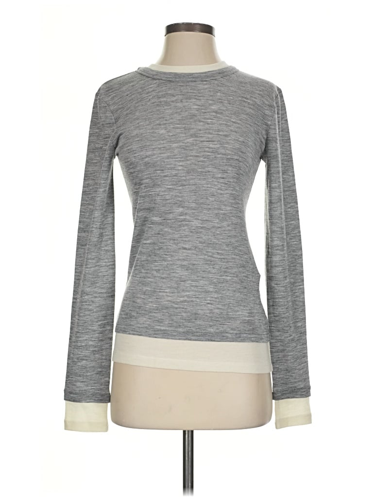 Assorted Brands Wool Pullover Sweater In Gray