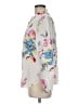 Talbots 100% Cotton Floral Ivory Long Sleeve Blouse Size M - photo 5