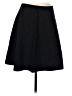 Theory Solid Black Wool Skirt Size 8 - photo 1
