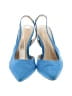 Just Fab Color Block Blue Heels Size 9 - photo 2