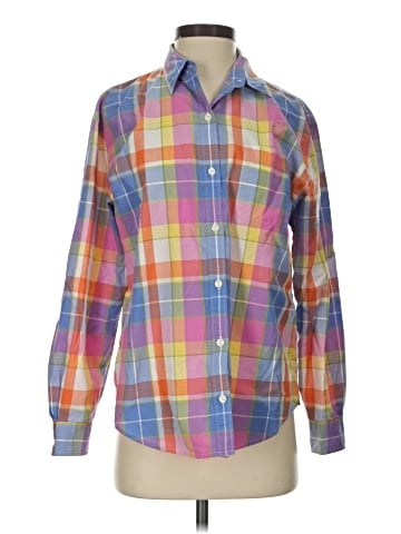 Jones New York Long Sleeve Button-Down Shirt (view 1)