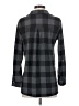 Soft Surroundings Checkered-gingham Gray Long Sleeve Blouse Size S (petite) - photo 2