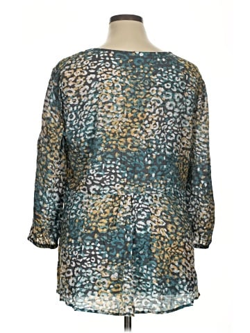 New Directions 3/4 Sleeve Blouse (view 2)
