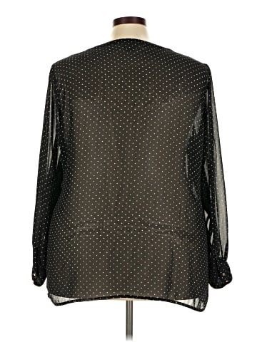 Liz Claiborne Long Sleeve Blouse (view 2)