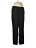 J.Crew 100% Polyester Solid Black Active Pants Size 8 - photo 1
