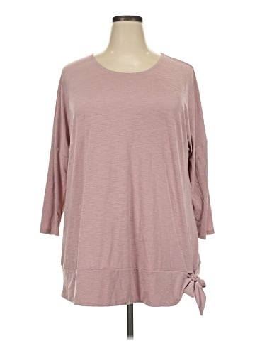 Cato 3/4 Sleeve Top (view 1)
