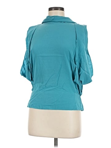 Diane von Furstenberg Short Sleeve Blouse (view 1)