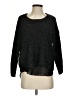 Jennifer Lopez Metallic Black Pullover Sweater Size S - photo 1
