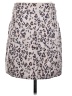 Maurices Animal Print Gray Casual Skirt Size 4 - photo 2