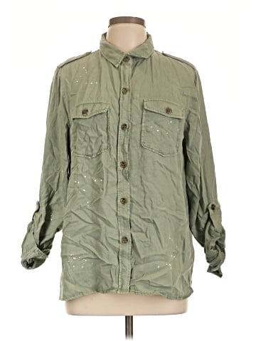 Lovestitch Long Sleeve Button-Down Shirt (view 1)