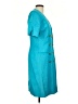Tahari Teal Coat Size 10 - photo 4