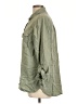 Lovestitch Solid Green Long Sleeve Button-Down Shirt Size L - photo 5