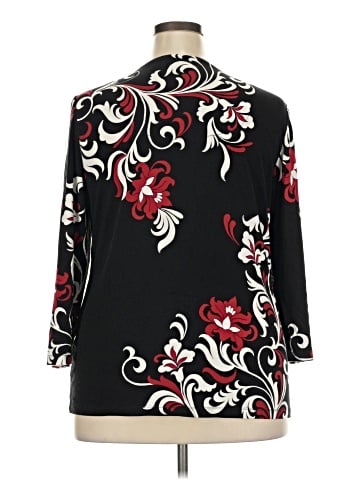 Chico's 3/4 Sleeve T-Shirt (view 2)